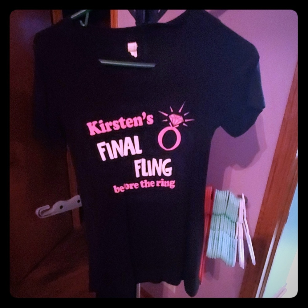 Kirsten's Last Fling before the Ring T-Shirt